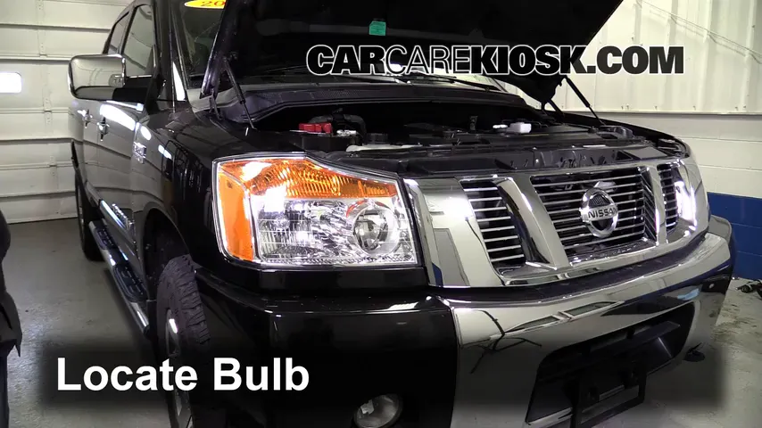 2013 Nissan Titan SV 5.6L V8 Crew Cab Pickup Lights Parking Light (replace bulb)